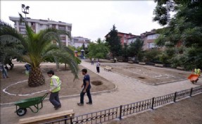 Maltepe´de Parklar Yaza Hazır
