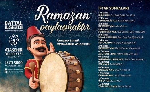 Ataşehir´de Önce İftar Sonra Ramazan Eğlenceleri