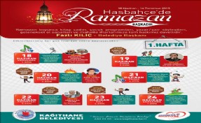HASBAHÇE´DE RAMAZAN BAŞKADIR