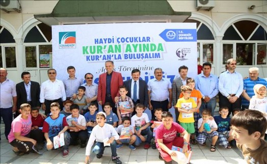 YAZ KURAN KURSLARINDA ÖDÜL HEYECANI