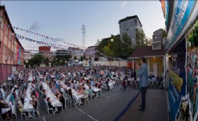 RAMAZAN´IN BEREKETİ KÜÇÜKÇEKMECE´DE İFTAR SOFRALARINDA