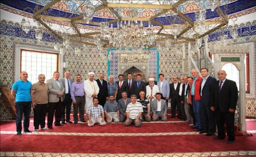 RUKİYE HATUN CAMİİ İBADETE AÇILDI