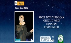 GAZİOSMANPAŞA´DA SAMİ SAVNİ ÖZER KONSERİ