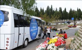 Maltepe Belediyesi´nden Mezarlıklara Ücretsiz Ring Seferi