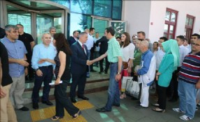 Eyüp´ün Hizmetkarları Başkan Aydın´la Bayramlaştı