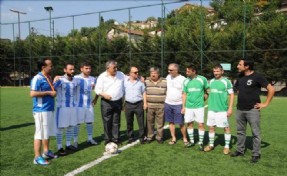 ANLAMLI TURNUVANIN BAŞLAMA VURUŞU BAŞKAN GENÇ´TEN