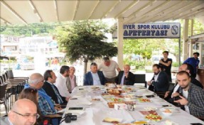 SARIYER SPOR KULÜBÜ YÖNETİMİNDEN BAŞKAN GENÇ´E TEŞEKKÜR