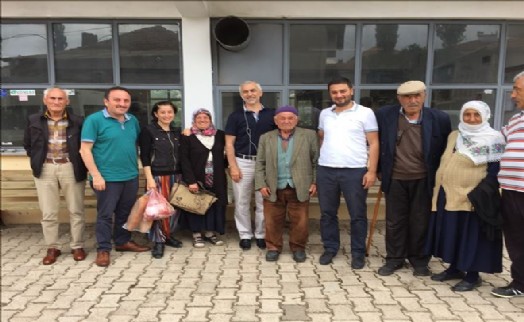 BAŞKAN KILIÇ KAĞITHANELİ HEMŞERİLERİNİ MEMLEKETLERİNDE ZİYARET ETTİ