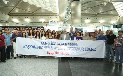 Eyüplü Öğrenciler İspanya Yolunda