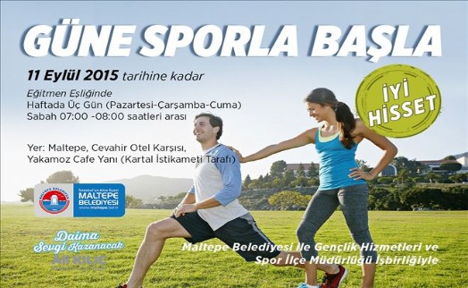 Maltepeliler Sağlıklı Yaşam İçin Spor Yapıyor