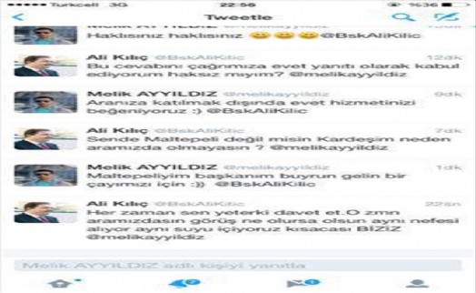 Davet Twitter´dan, Ziyaret Başkan´dan