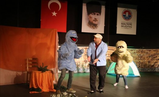 Susam Sokağı Maltepeli Çocuklarla Buluştu