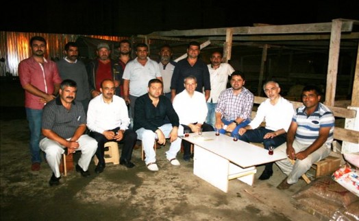 BAŞKAN´DAN GECE YARISI ZİYARETİ