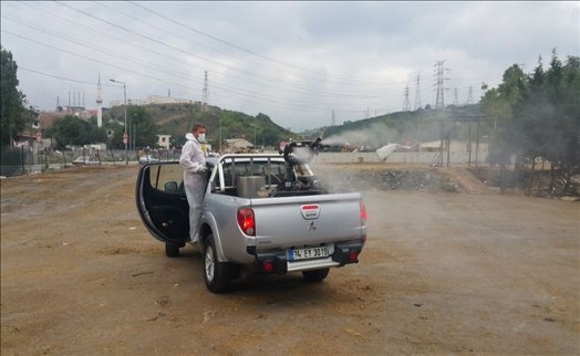 Kurban Satış ve Kesim Yerleri İlaçlandı