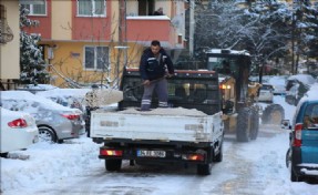 ÇEKMEKÖY´DE KIŞ MESAİSİ