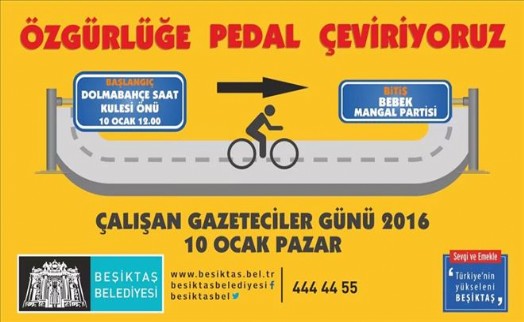 BEŞİKTAŞ BELEDİYESİ´NDEN 10 OCAK DÜNYA ÇALIŞAN GAZETECİLER GÜNÜ´NDE BASIN EMEKÇİLERİNE JEST!
