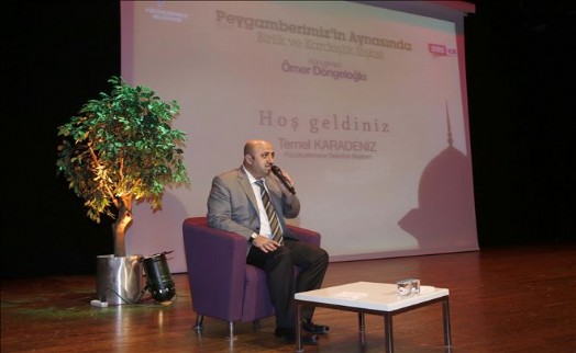 DÖNGELOĞLU MÜSLÜMANLIKTA KARDEŞLİK AHLAKINI ANLATTI