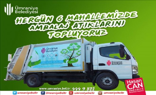 GERİ DÖNÜŞÜMDE ÖNCÜ KENT ÜMRANİYE
