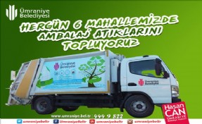 GERİ DÖNÜŞÜMDE ÖNCÜ KENT ÜMRANİYE