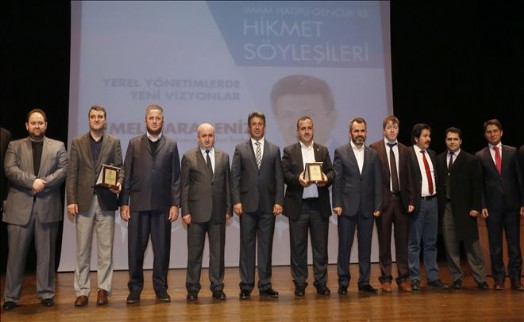 BAŞKAN KARADENİZ İMAM HATİPLİ GENÇLERLE BULUŞTU