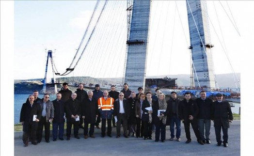 BAŞKAN ALTUNAY´DAN 3. BOĞAZ KÖPRÜSÜ´NDE İNCELEME