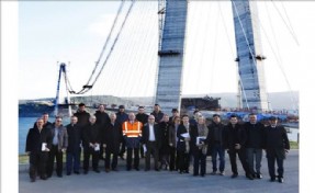 BAŞKAN ALTUNAY´DAN 3. BOĞAZ KÖPRÜSÜ´NDE İNCELEME