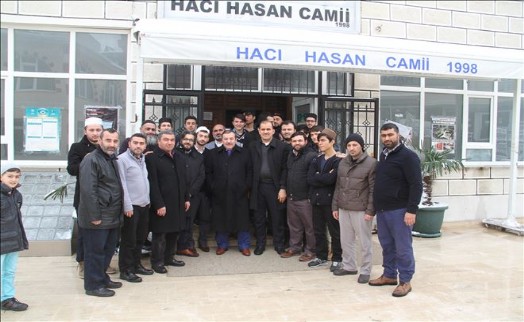 BAŞKAN CAMİ CEMAATİYLE KAHVALTIDA BULUŞTU
