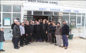 BAŞKAN CAMİ CEMAATİYLE KAHVALTIDA BULUŞTU