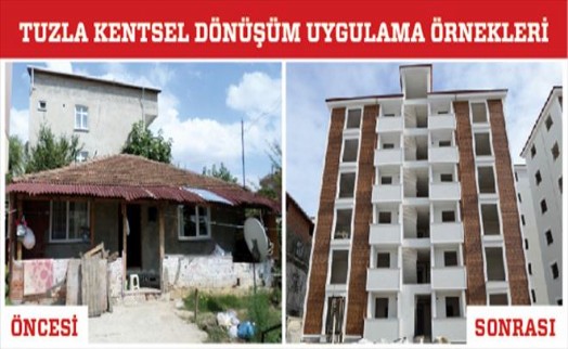 Tuzla´da Eski Yapılar ?Kentsel Dönüşüm?le Yenileniyor