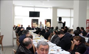 MUHTARLAR VE BAŞKANLAR KAHVALTIDA BULUŞTU