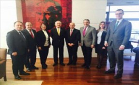 SODEM YÖNETİMİ CHP LİDERİNİ ZİYARET ETTİ