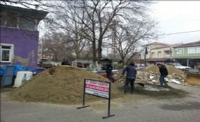 ÇATALCA BELEDİYESİ, İNCEĞİZ MAHALLESİ´NDEKİ ÇALIŞMALARINI SÜRDÜRÜYOR