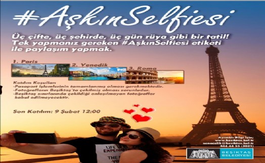Beşiktaş´ta #AşkınSelfiesi ile 14 Şubat Heyecanı Başlıyor!