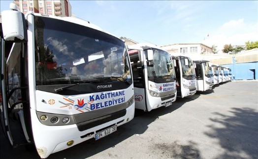 KAĞITHANE BELEDİYESİ ÜCRETSİZ ULAŞIM SAĞLIYOR