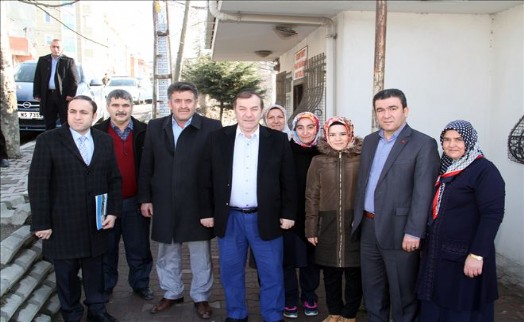 ÖNCE PINAR SONRA ÇINAR MUHTARLIĞINA ZİYARET