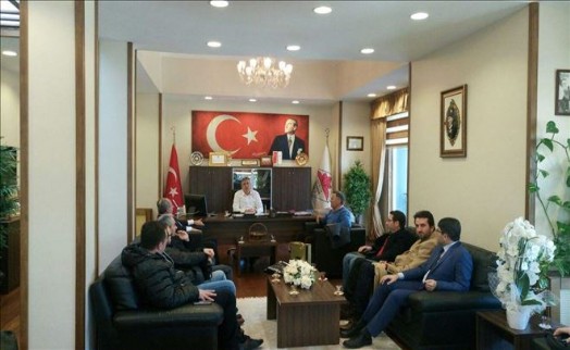 Trakya Rumeli Kültür Derneği Yeni Yönetiminden Başkana Ziyaret
