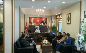 Trakya Rumeli Kültür Derneği Yeni Yönetiminden Başkana Ziyaret
