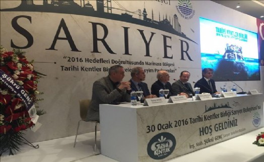 SARIYER BELEDİYESİ TARİHİ KENTLER BİRLİĞİ TOPLANTISINA EV SAHİPLİĞİ YAPTI