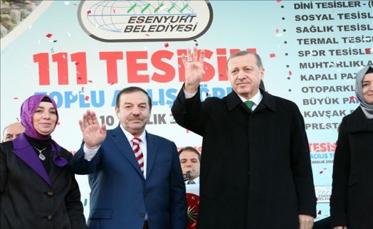 CUMHURBAŞKANI ERDOĞAN ESENYURT´TA 111 DEV ESERİN AÇILIŞINI YAPTI