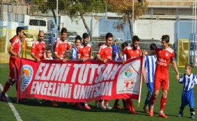 Özel Çocuklarımız´dan Tuzlaspor´a Engelleri Aşan Destek