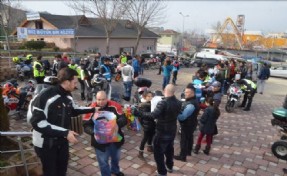 MOTOSİKLET KULÜBÜNDEN ÖRNEK YARDIM