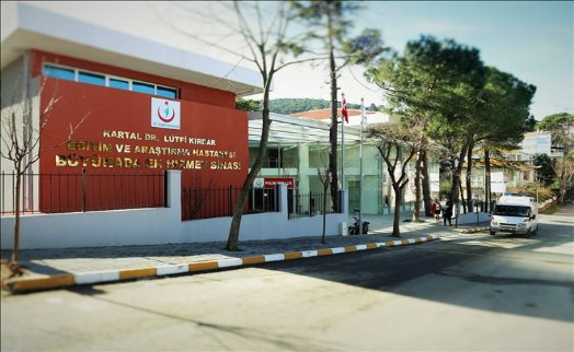 ADALAR HASTANESİNE KAVUŞTU