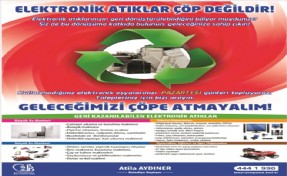 BAYRAMPAŞA´DA ELEKTRONİK ATIKLAR EKONOMİYE KAZANDIRILIYOR