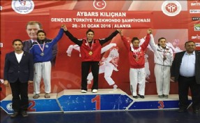 TAEKWONDO´DA TÜRKİYE ŞAMPİYONU GAZİOSMANPAŞA´DAN ÇIKTI