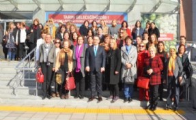 KONAK BELEDİYESİ´NDEN BAŞKAN IŞIKLAR´A ZİYARET