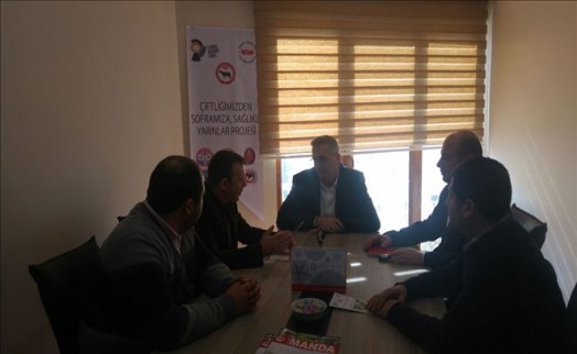 Başkan Cem Kara İstanbul Damızlık Manda Yetiştiricileri Birliği´ni Ziyaret Etti