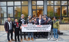 Çatalca Kartalları´ndan Başkan Cem Kara´ya Ziyaret