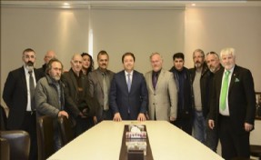 Amatör Spor Kulüplerinden Başkan Kılıç´a Ziyaret