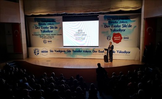 ŞILE´DE 3 DEV PROJE GÖRÜCÜYE ÇIKTI