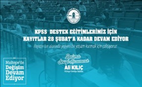 Maltepe Belediyesi´nden KPSS İçin Kurs Desteği